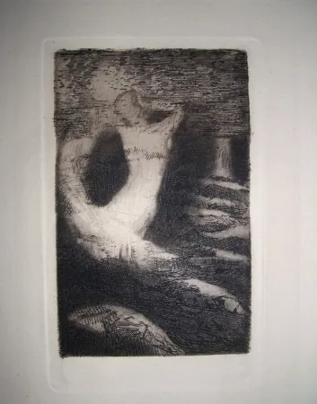 Gravura Redon - Passage d'une âme