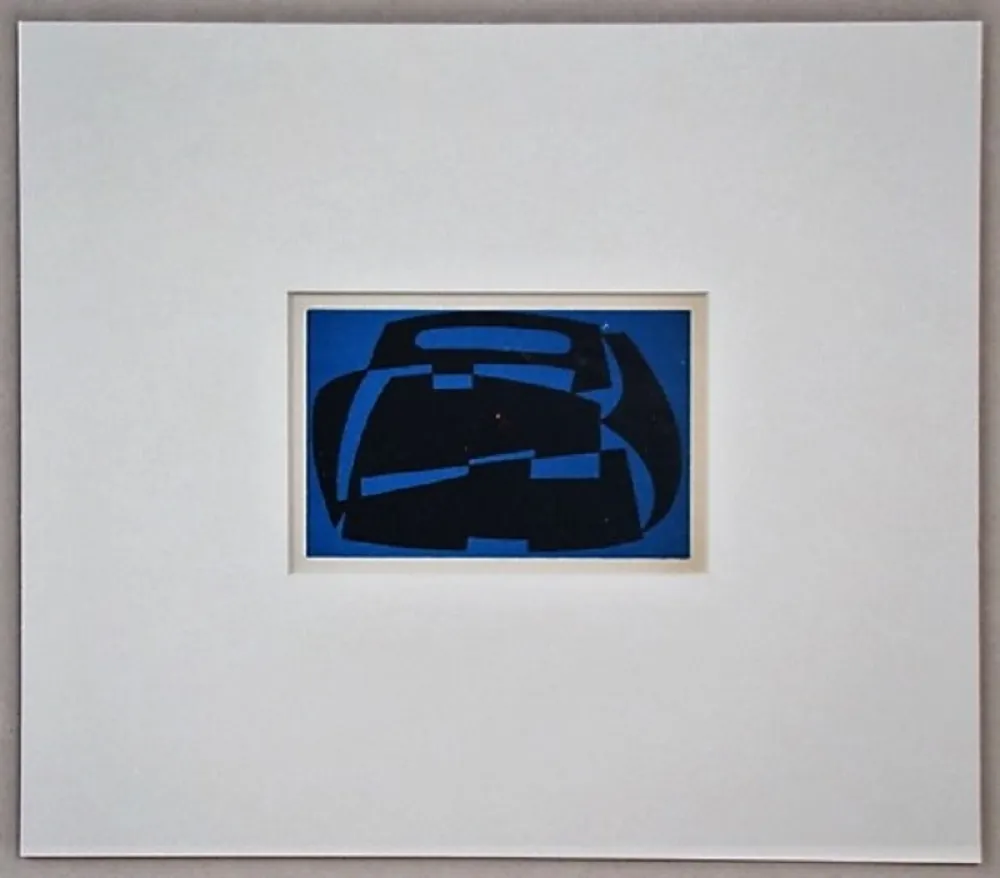 Xilogravura Reggiani - Composizione non figurativo