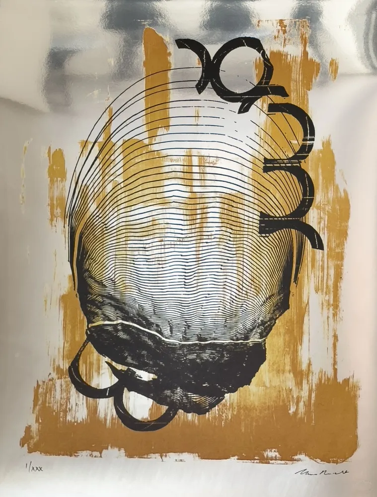 Litografia Reichert - Sans titre 4 