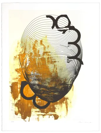 Litografia Reichert - Sans Titre 5