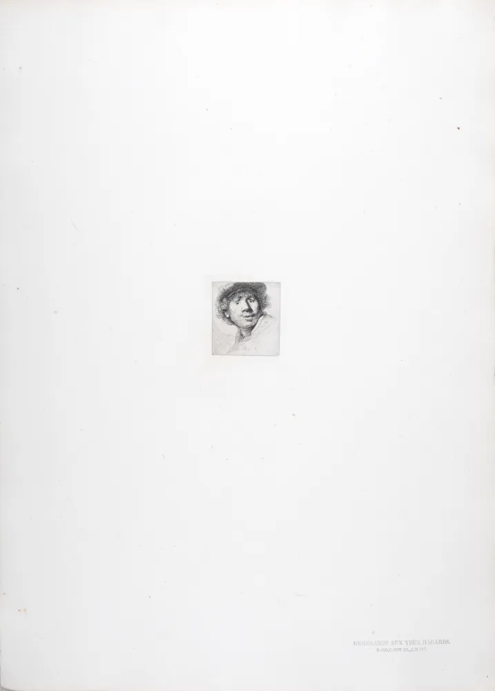 Heliogravura Rembrandt - Rembrandt aux yeux hagards