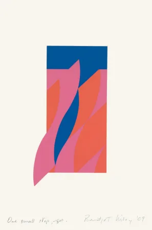 Serigrafia Riley - One small step