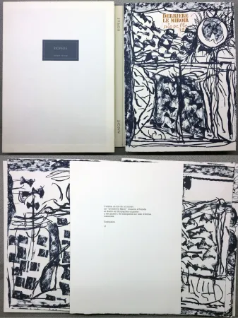 Livro Ilustrado Riopelle - RIOPELLE. DERRIÈRE LE MIROIR N° 232. Janvier 1979. TIRAGE DE LUXE SUR ARCHES.