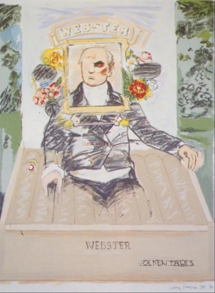 Litografia Rivers - Golden Tales