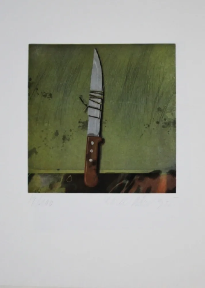 Água-Forte E Água-Tinta Rösel - Messer / Knife