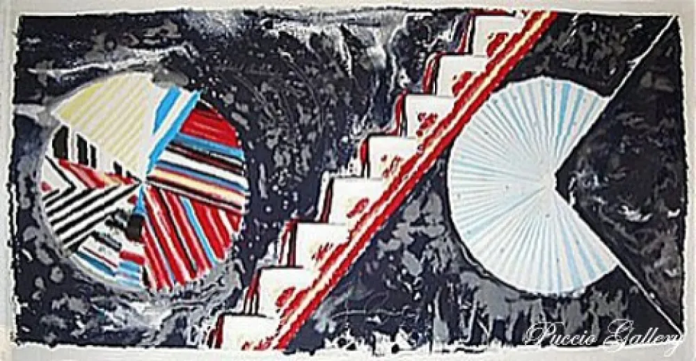 Litografia Rosenquist - Alphabet Avalanche (G. 162)