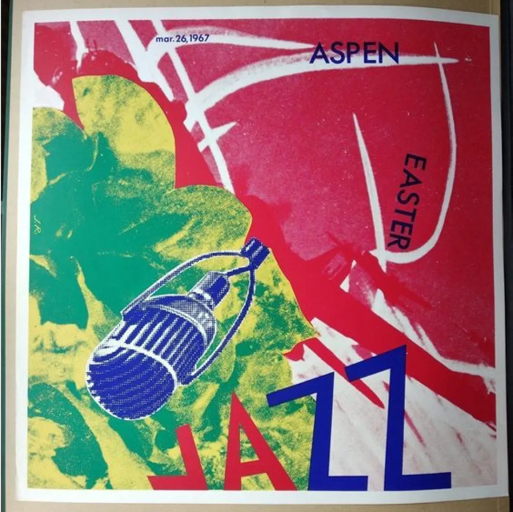 Serigrafia Rosenquist - „Aspen Easter Jazz“.