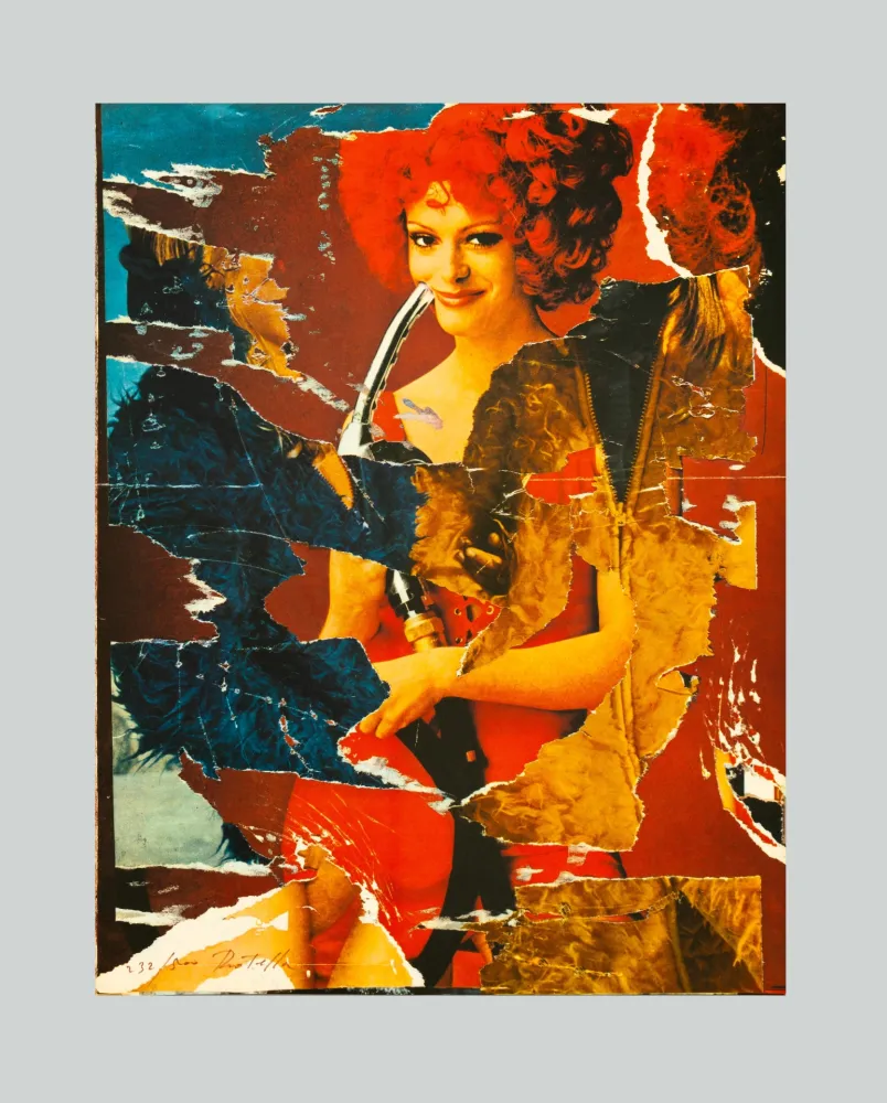 Litografia Rotella - La benzinara