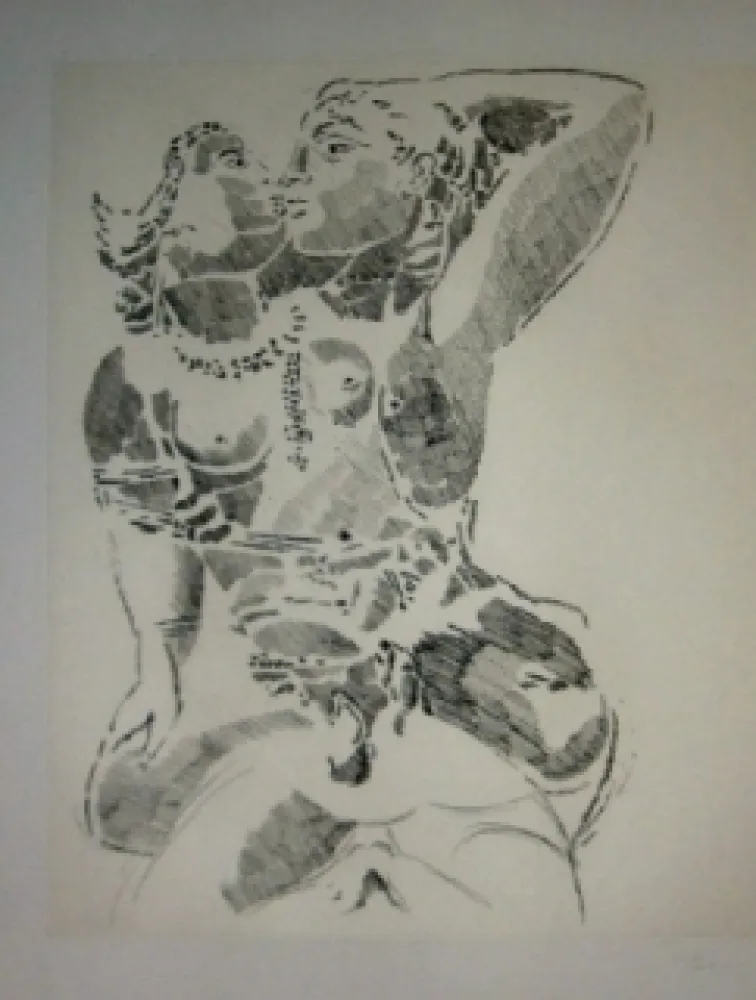 Água-Forte E Água-Tinta Rouan  - Effacer la Notion 1