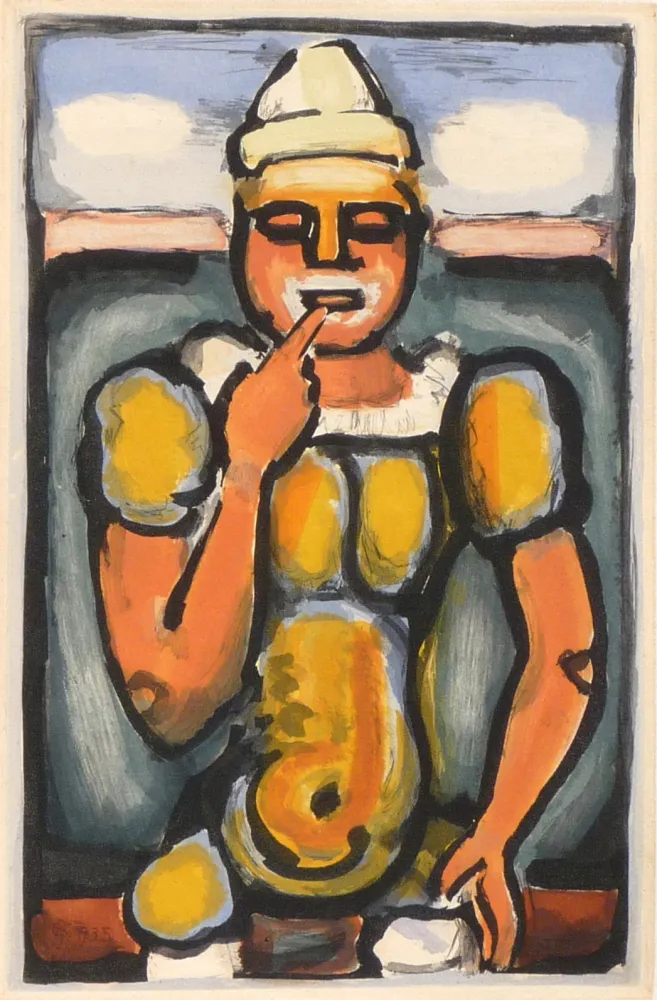 Água-Forte E Água-Tinta Rouault - Cirque de L’Etoile Filante: Le Rencheri