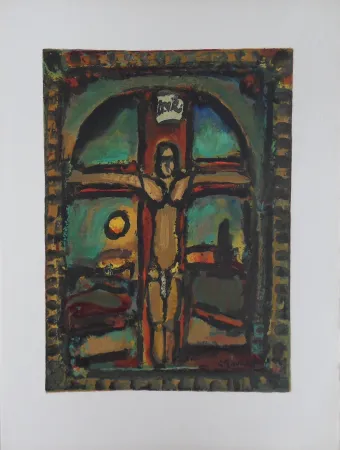 Xilogravura Rouault - Crucifixion