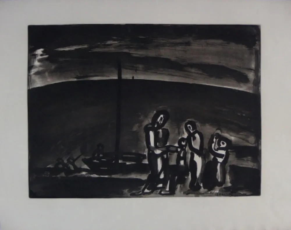 Água-Forte E Água-Tinta Rouault - Sometimes the way is beautiful