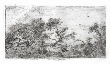 Gravura Saint-Etienne (De) - Souvenir des Îles Baléares. Formentera.