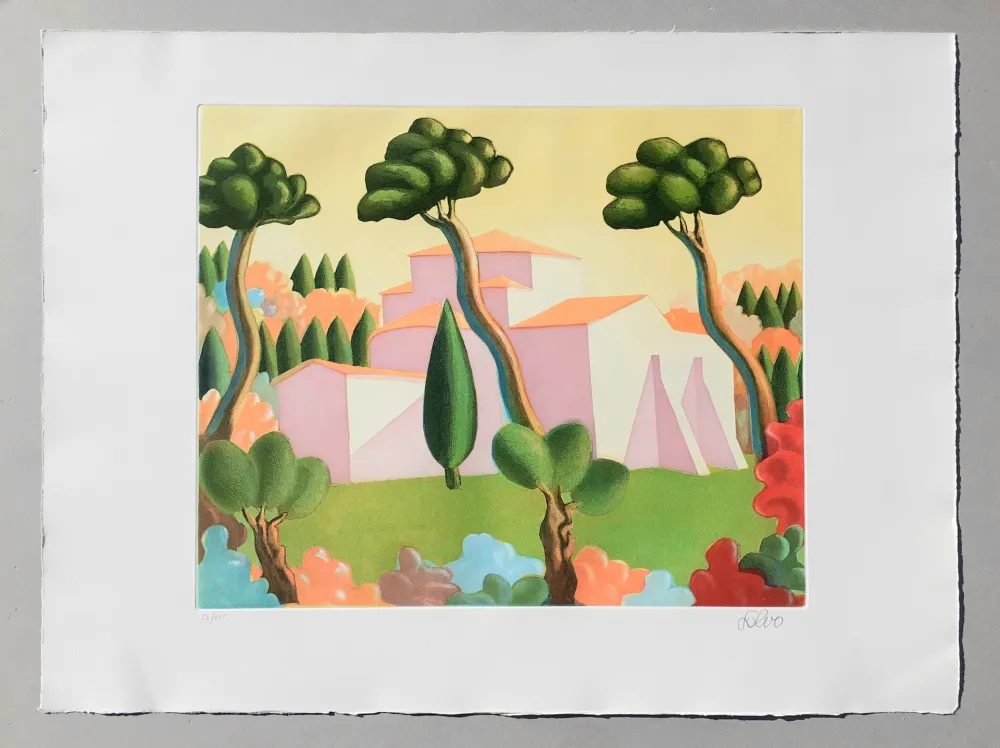 Água-Forte E Água-Tinta Salvo - Paesaggio