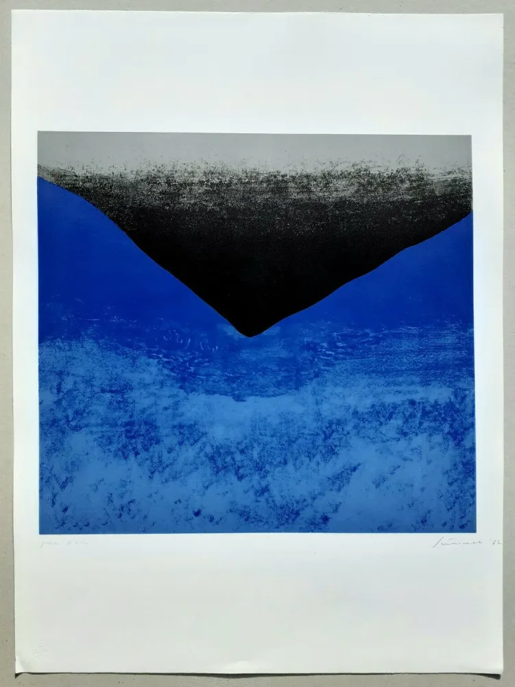 Litografia Santomaso - Composizione