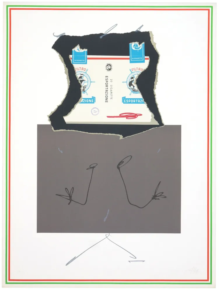 Litografia Saura - Carla