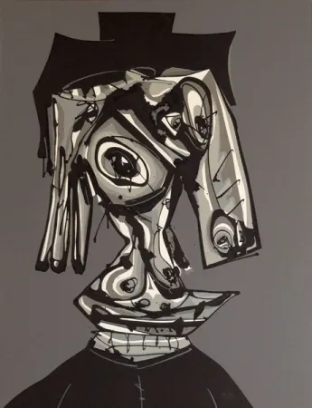 Litografia Saura - Dora Maar III