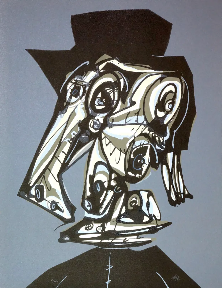 Litografia Saura - Dora Maar visitada V