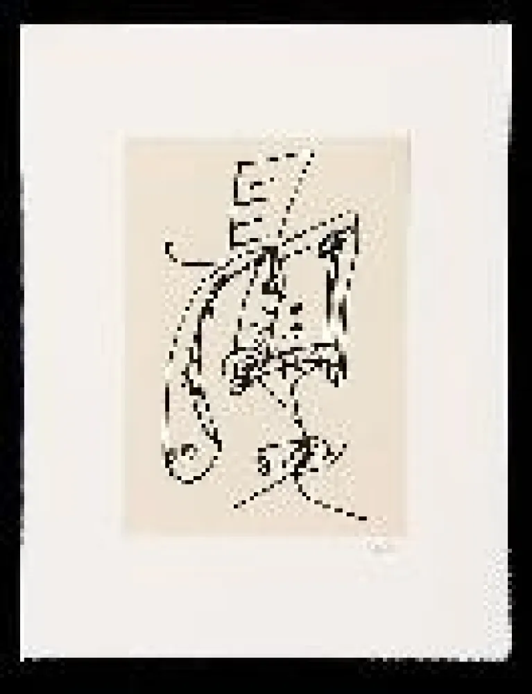 Água-Forte E Água-Tinta Saura - Frauen portrait mit Hut 2