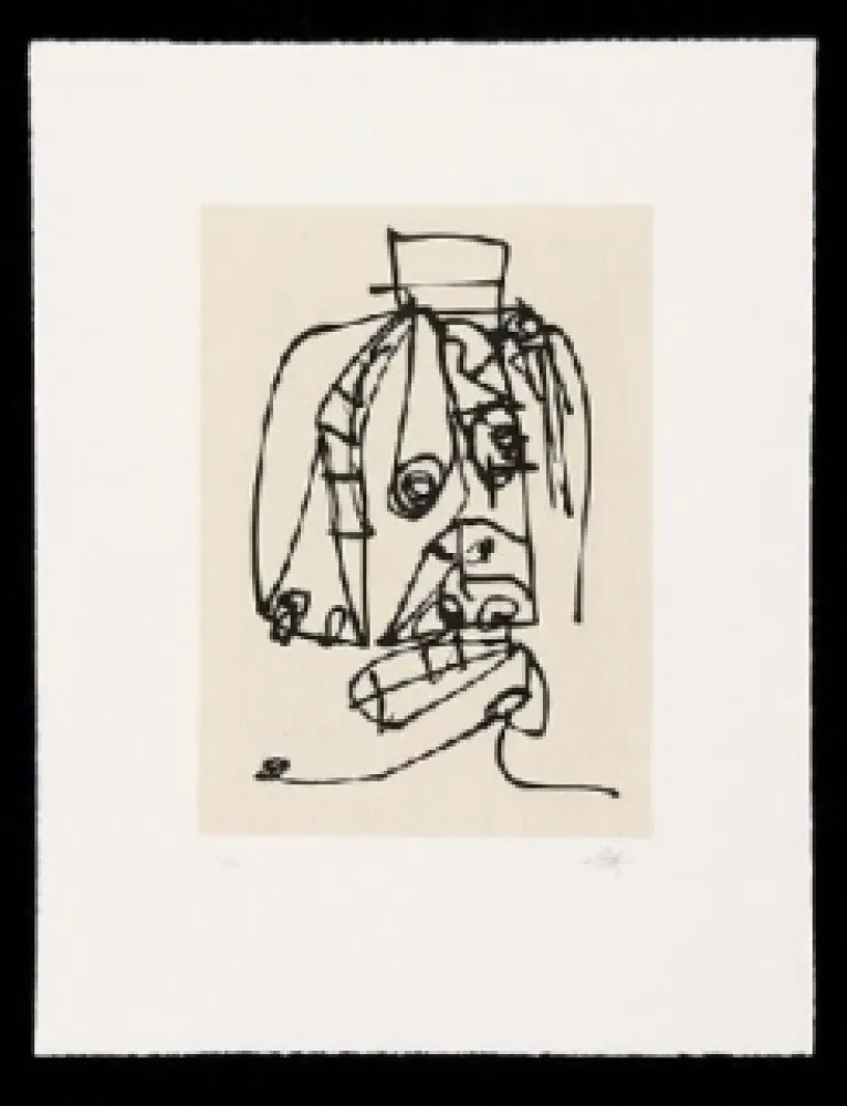 Água-Forte E Água-Tinta Saura - Frauen Portrait mit Hut 3