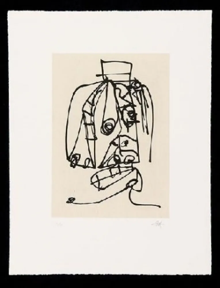 Água-Forte E Água-Tinta Saura - Frauen Portrait Mit Hut - 8 etchings