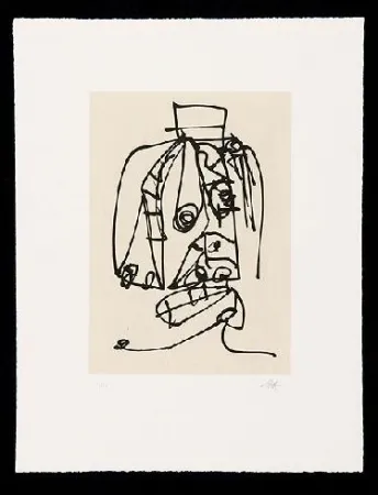 Água-Forte E Água-Tinta Saura - Frauen Portrait Mit Hut - 8 etchings