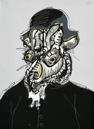 Serigrafia Saura - The King