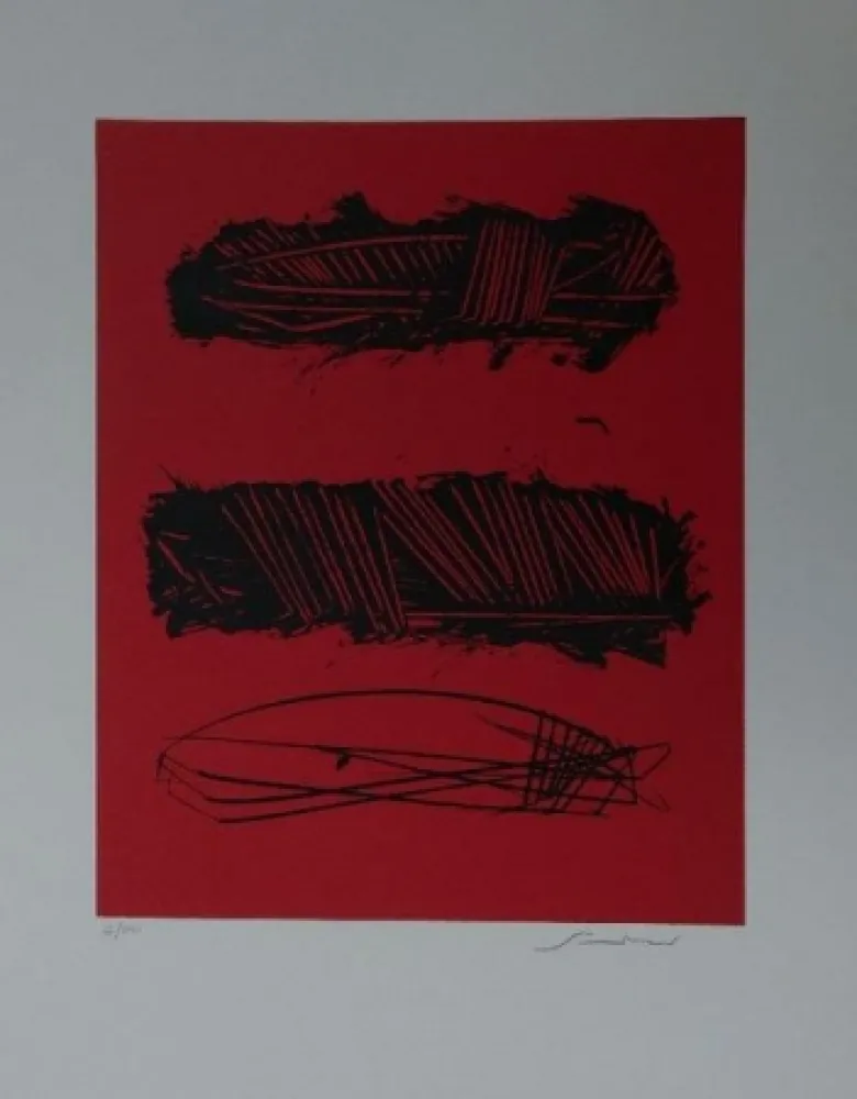 Litografia Scanavino - Senza titolo