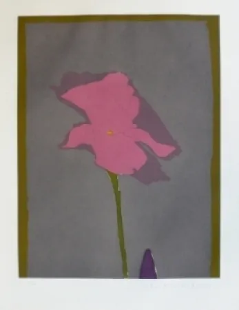 Gravura Scholder - Flower at Giverney 2