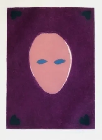 Gravura Scholder - Mask of the Mystery Woman