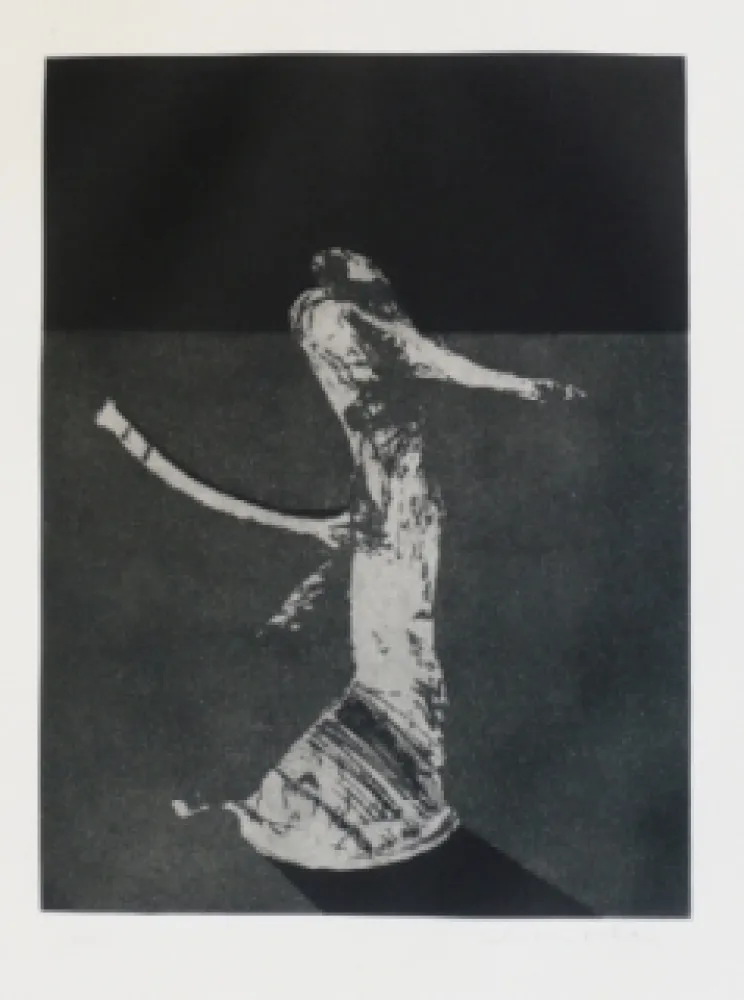 Gravura Scholder - Mystery Portrait in Barcelona 1