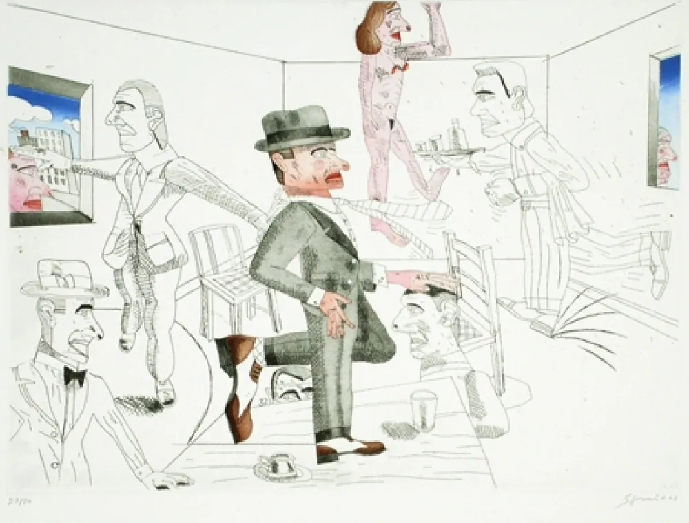 Água-Forte E Água-Tinta Segui - Después de Algunos Copas