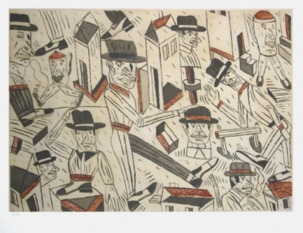 Água-Forte Segui - Sans titre