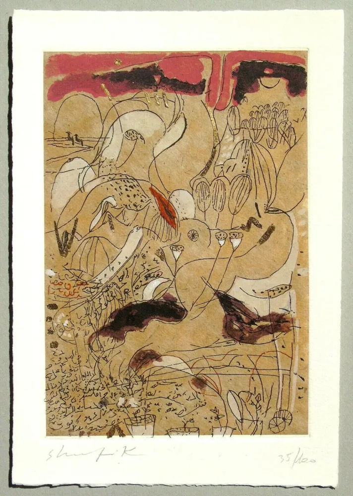 Água-Tinta Shafik - Senza titolo