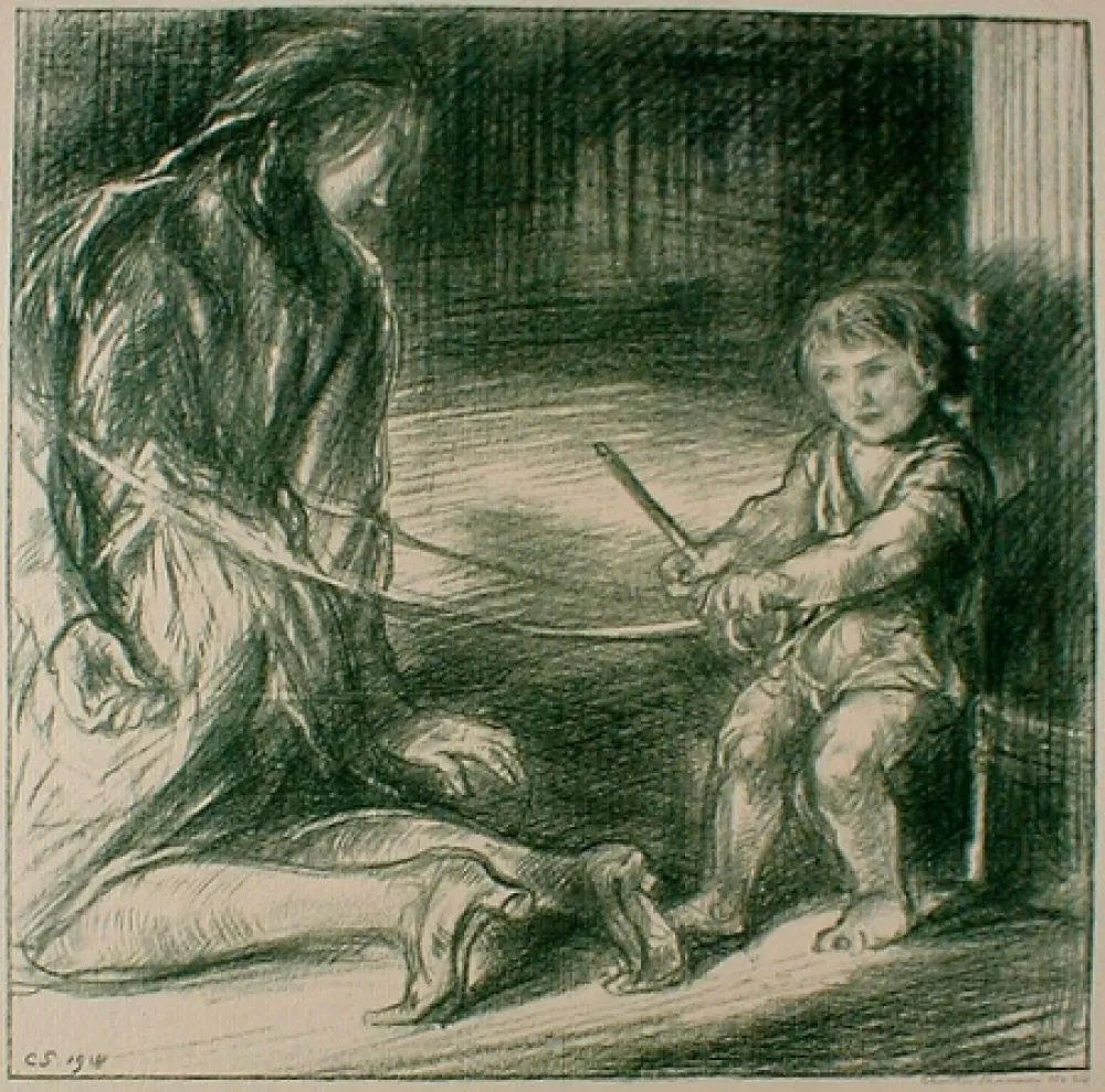 Litografia Shannon - A Sharp Corner