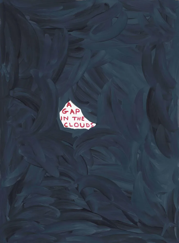 Serigrafia Shrigley - A Gap In The Clouds