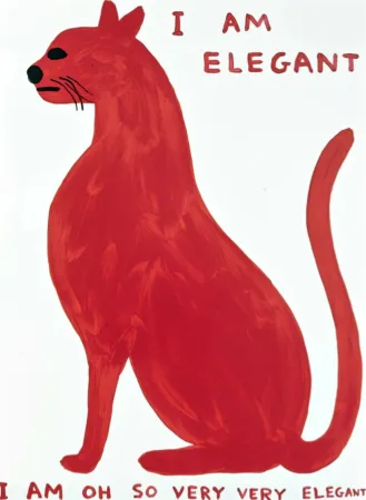 Serigrafia Shrigley - I Am So Elegant