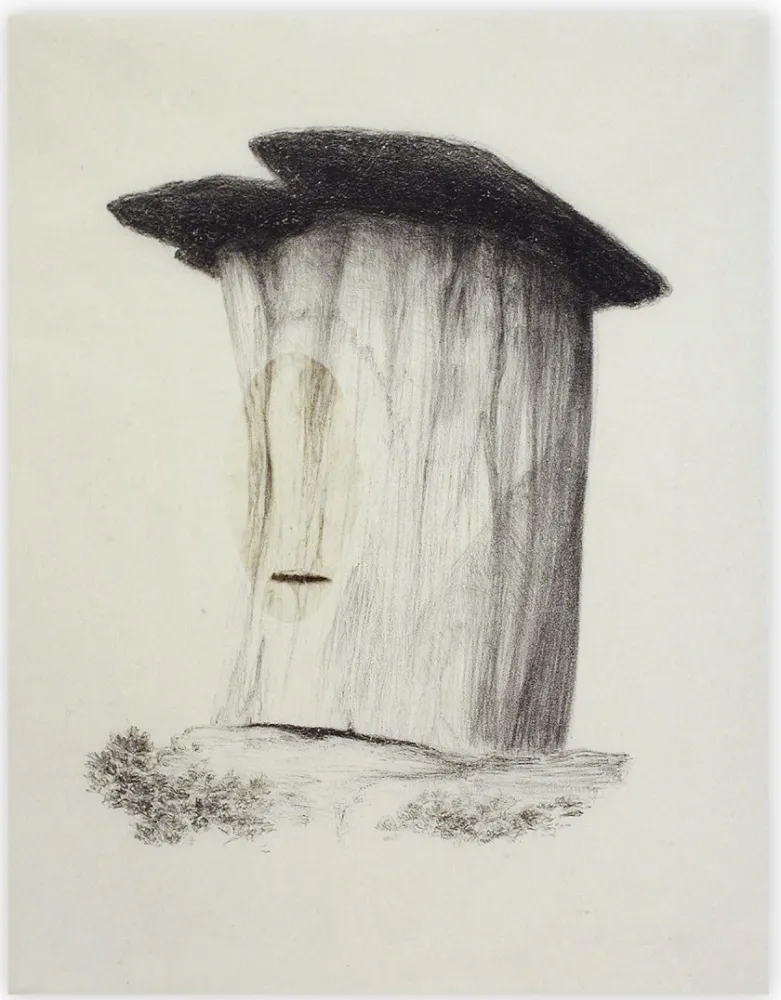 Litografia Sicilia - Tumba en el Aire I