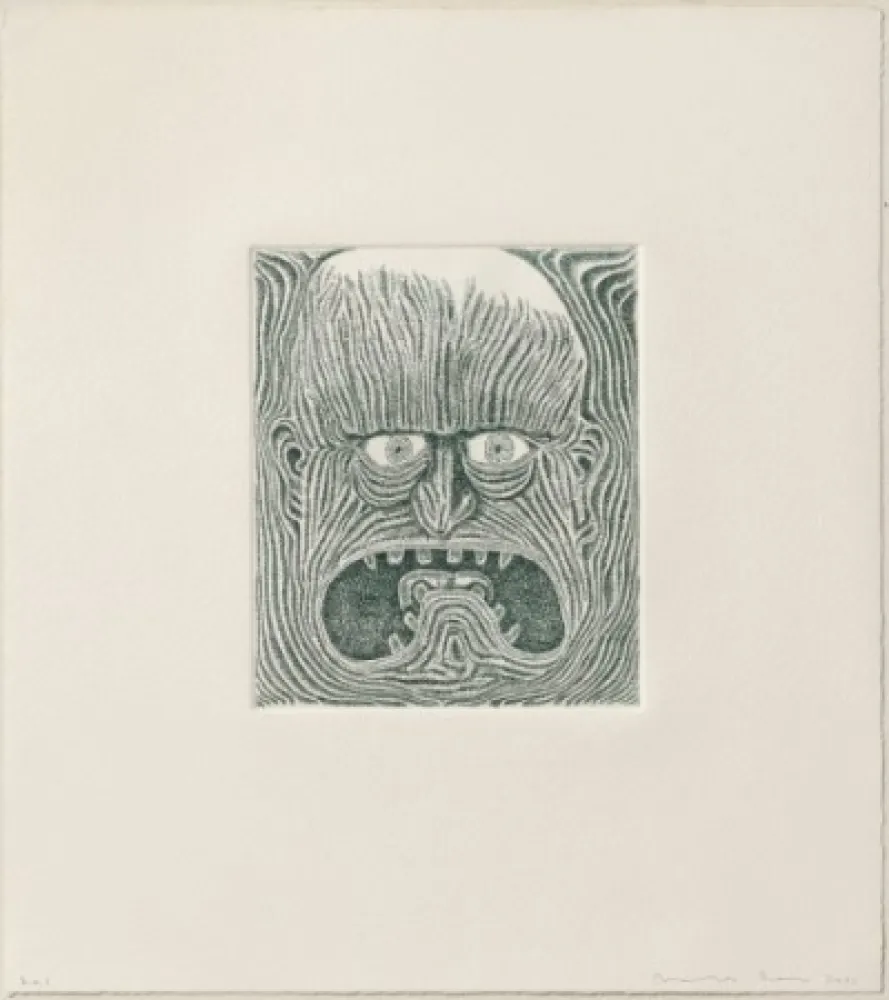 Gravura Siena - La por