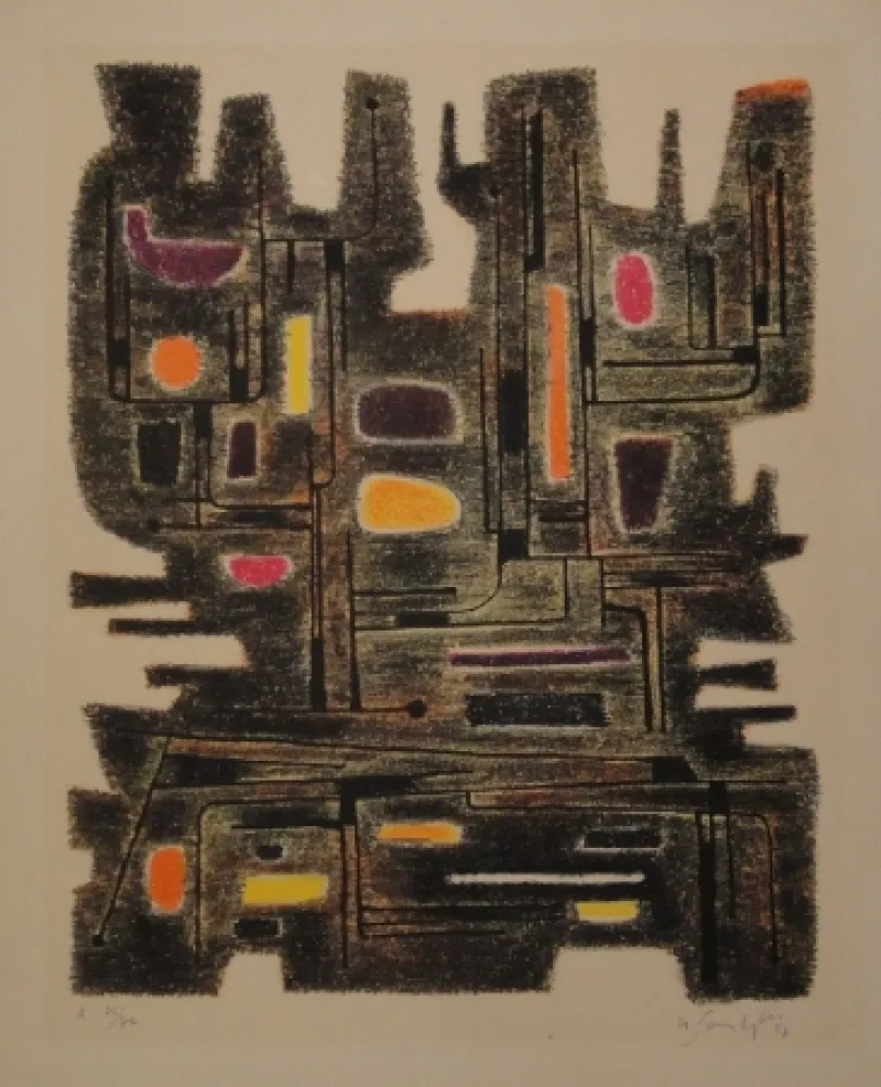 Litografia Singier - L’Ancêtre