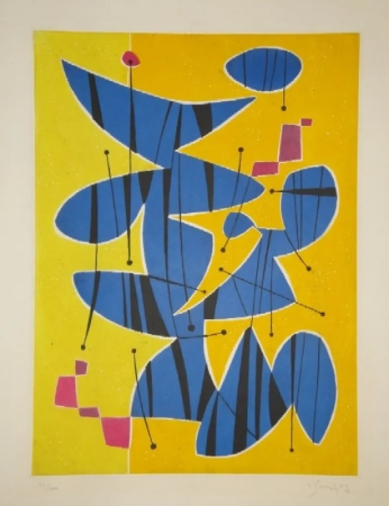 Água-Forte E Água-Tinta Singier - Untitled