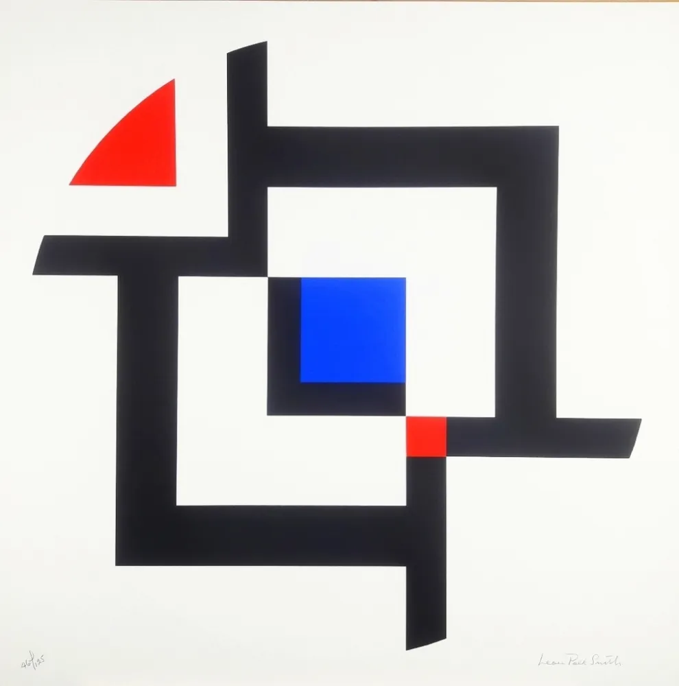 Serigrafia Smith Palk - Untitled 