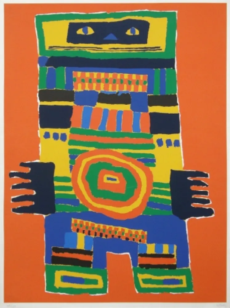 Serigrafia Soisson - Untitled abstraction