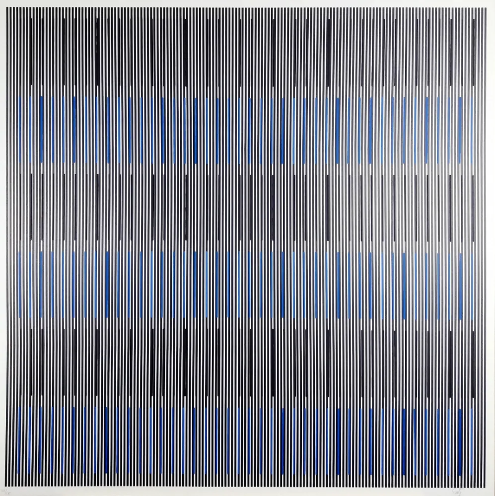 Serigrafia Soto - Untitled 