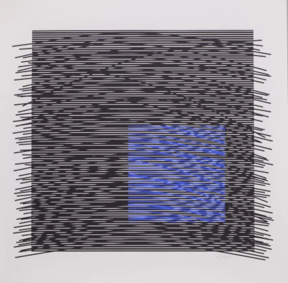 Serigrafia Soto - Untitled 