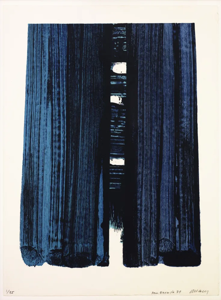 Litografia Soulages - Lithographie 42