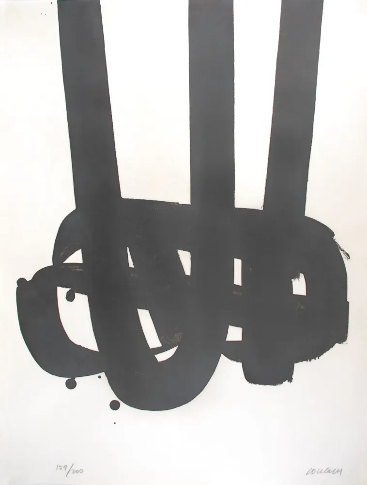 Litografia Soulages - Lithographie n°29