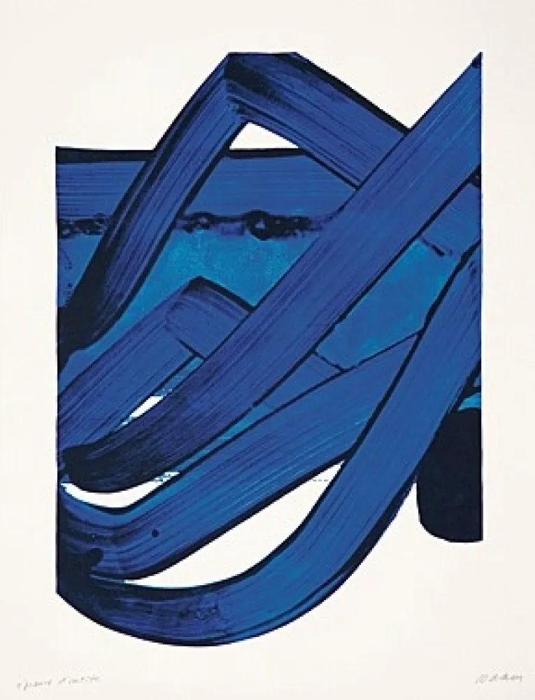 Serigrafia Soulages - Sérigraphie N°18