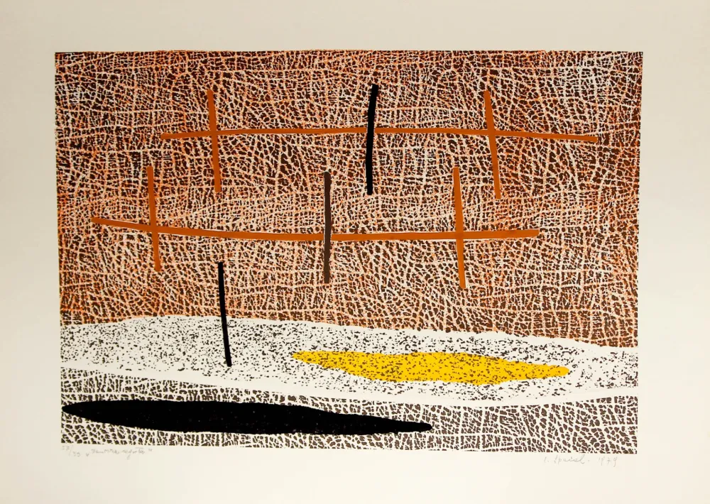 Litografia Spacal - DANZA SEGRETA