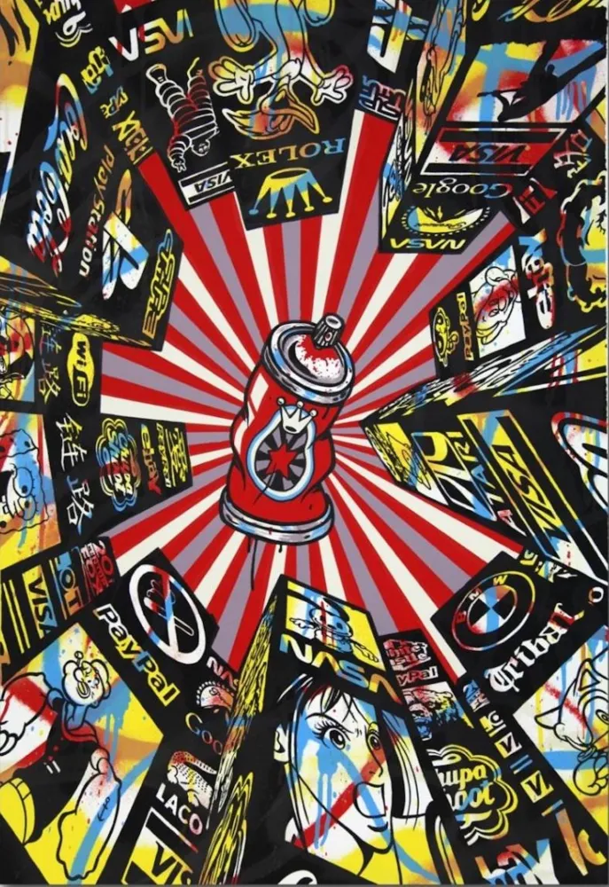 Serigrafia Speedy Graphito - Home Street Home (Red)